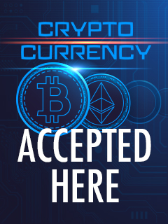 Cryptocurrency is available!!!